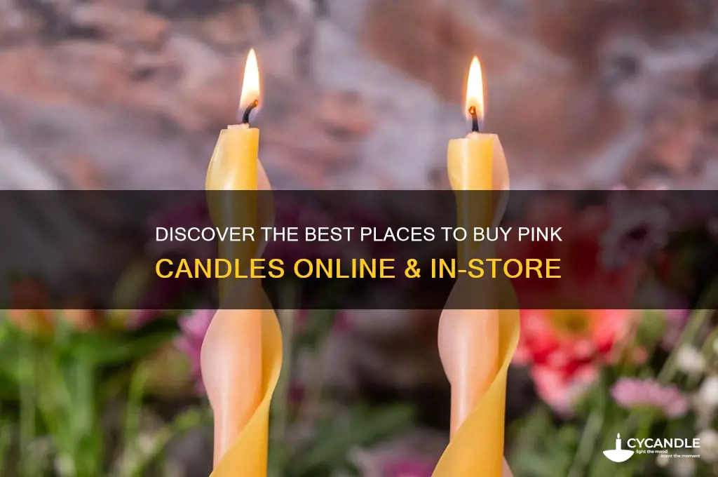 where can i buy pink candles