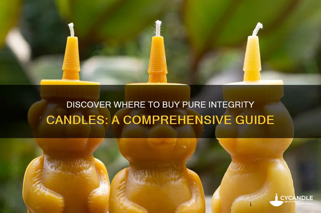 where can i buy pure integrity candles
