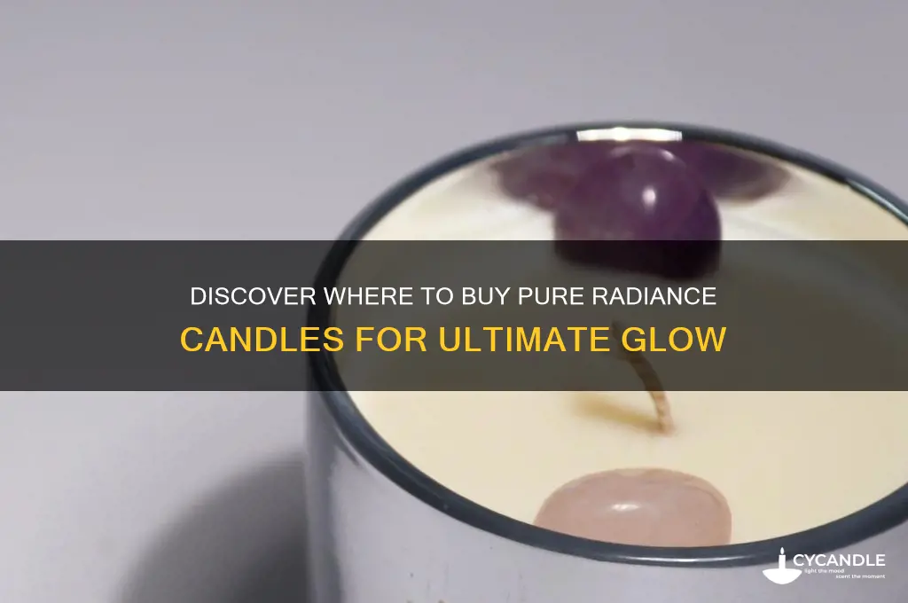 where can i buy pure radiance candles