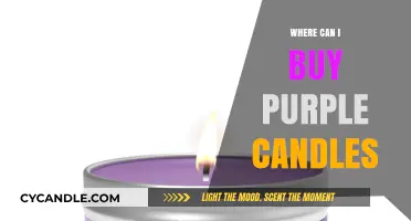 Where to Buy Purple Candles: Top Retailers and Online Stores
