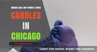 Chicago's Best Spots to Buy Purple Taper Candles