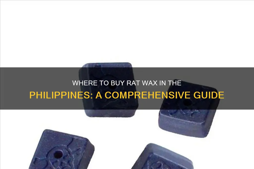 where can i buy rat wax philippines