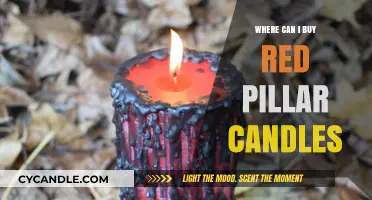 Where to Buy Red Pillar Candles: Top Retailers and Online Stores