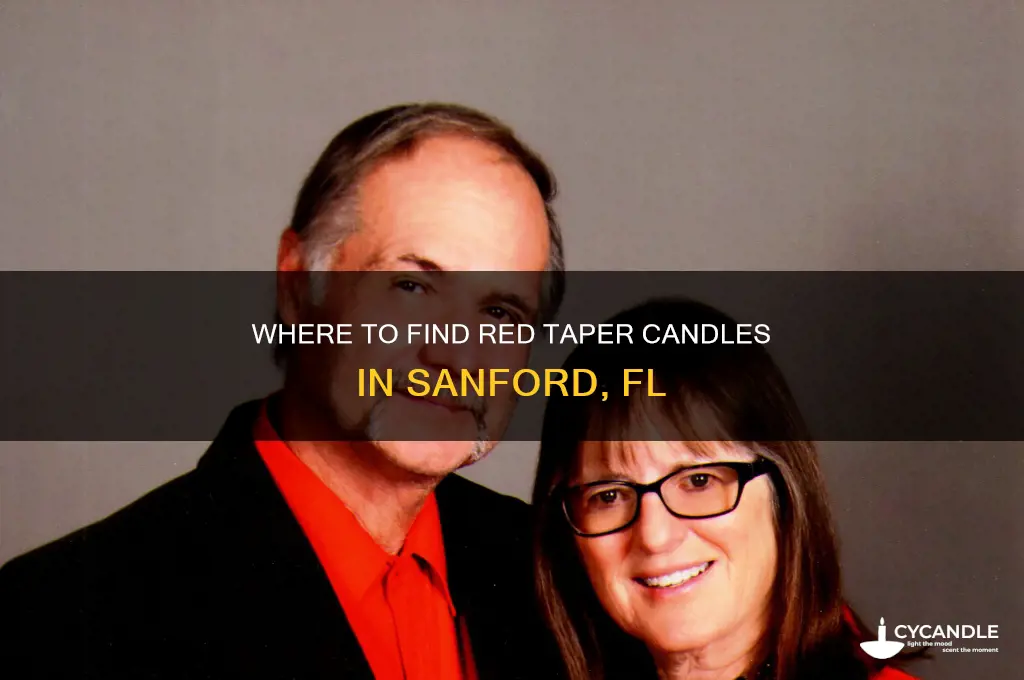 where can i buy red taper candles in sanford fl
