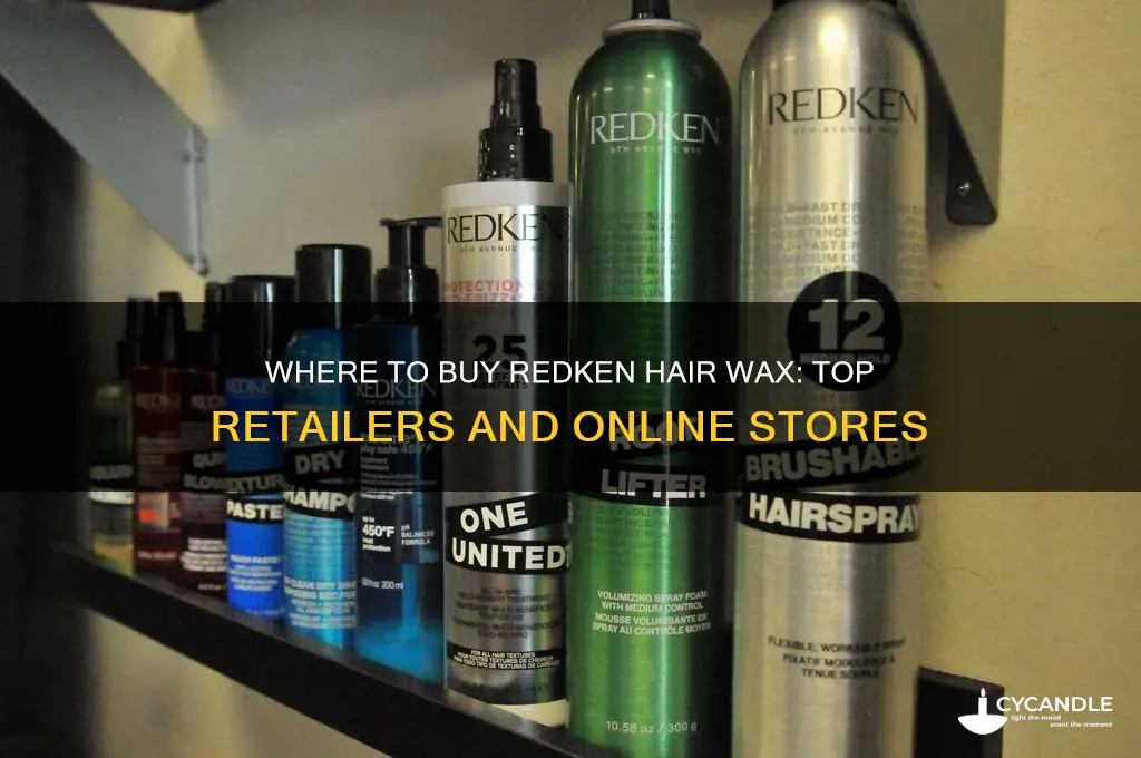 where can i buy redken hair wax