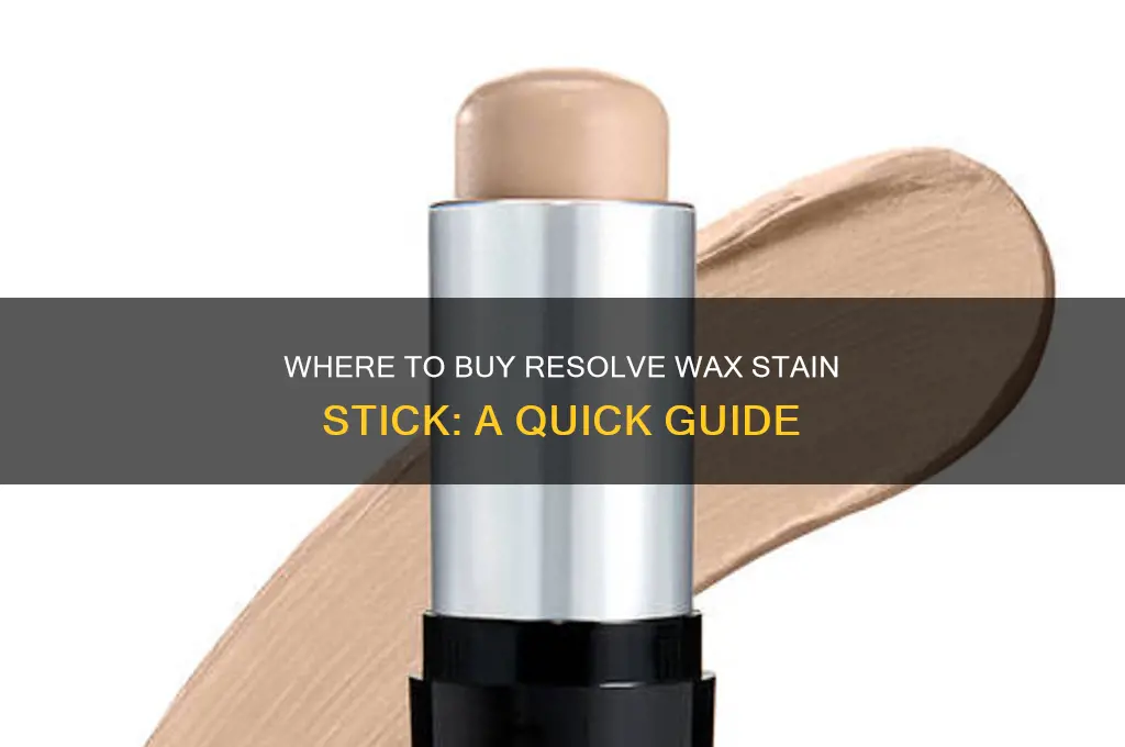 where can i buy resolve wax stain stick