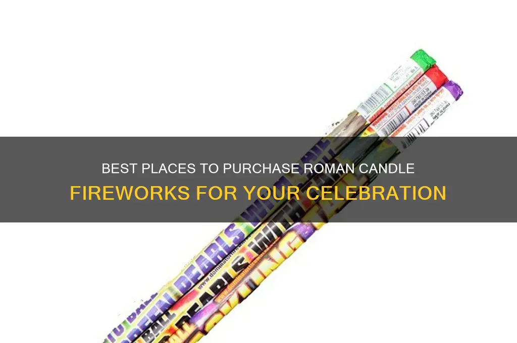 where can i buy roman candle fireworks