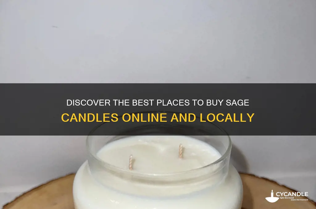 where can i buy sage candles