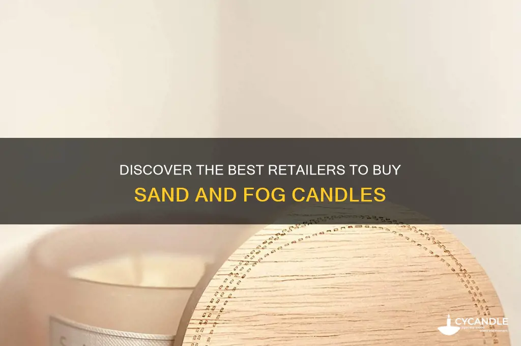 where can i buy sand and fog candles