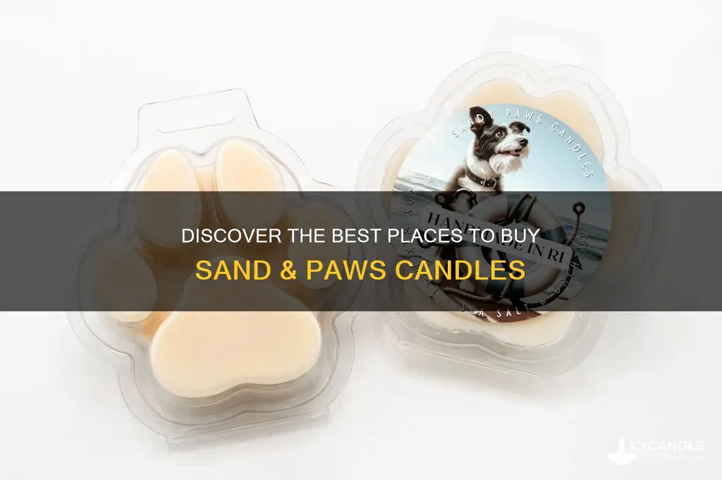 where can i buy sand and paws candles