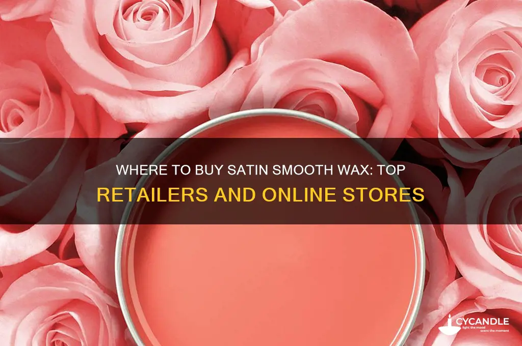 where can i buy satin smooth wax