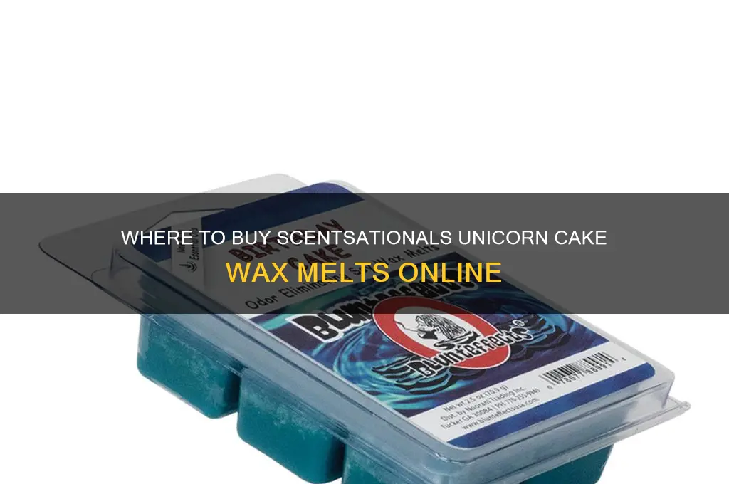 where can i buy scentsationals unicorn cake wax melt