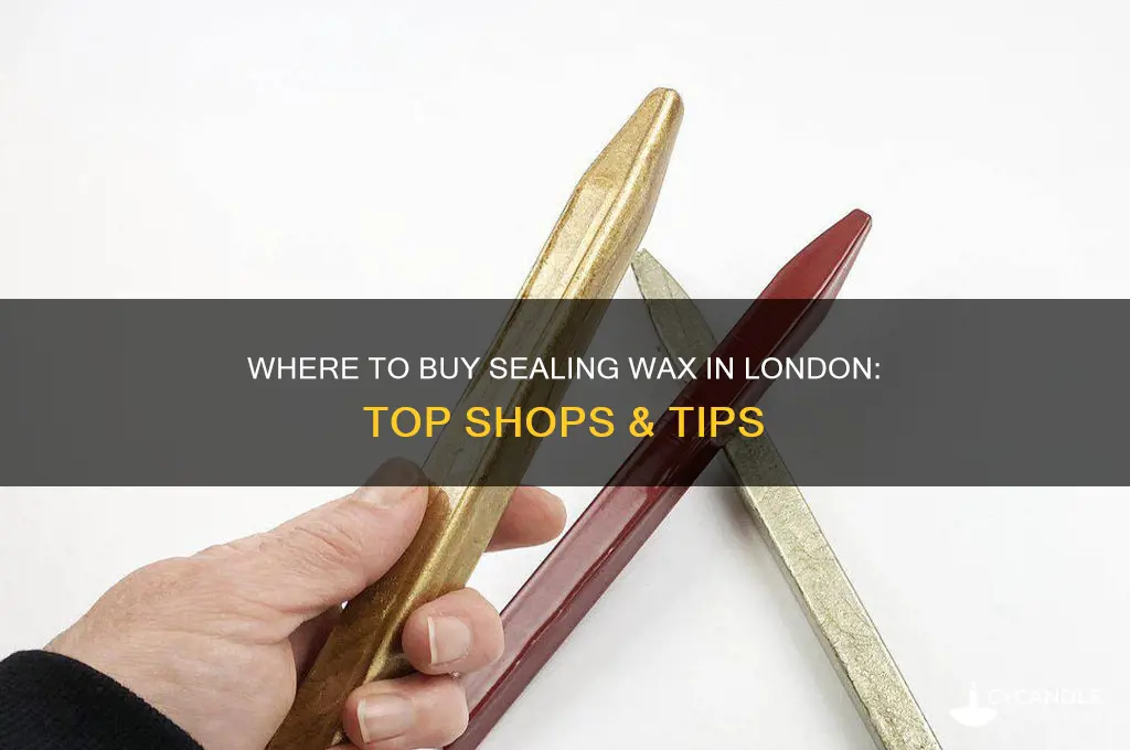 where can i buy sealing wax in london