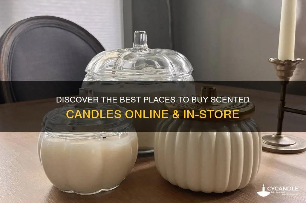 where can i buy sented candles