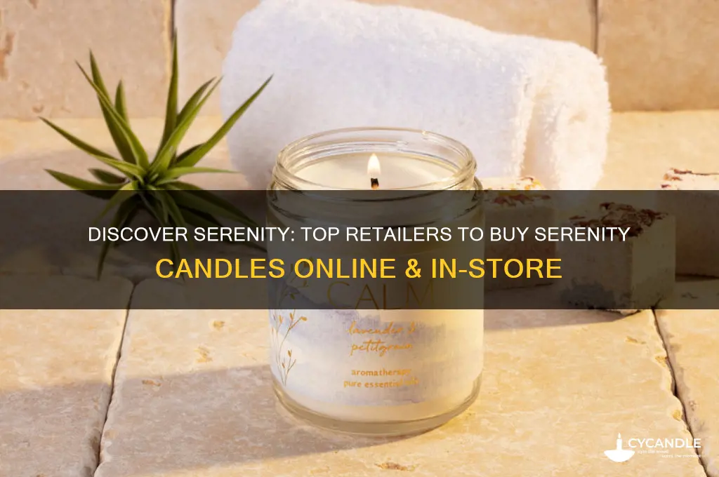 where can i buy serenity candles