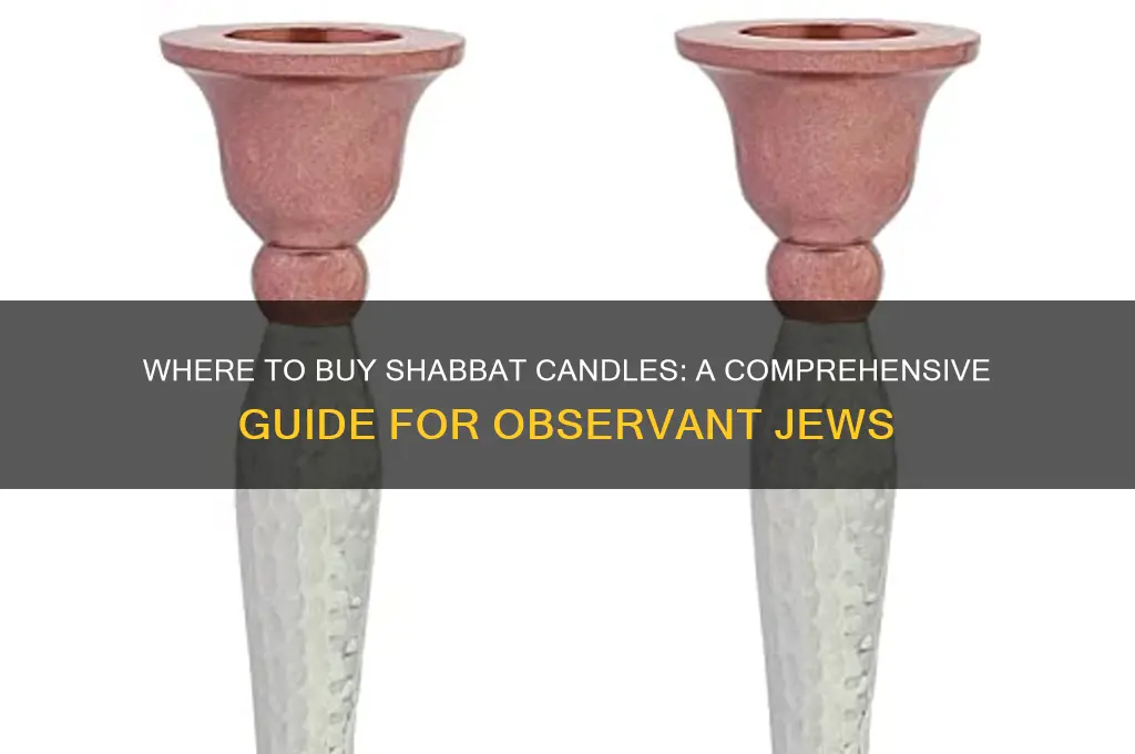 where can i buy shabbat candles