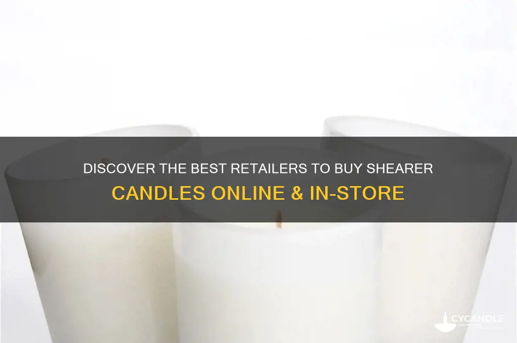 where can i buy shearer candles