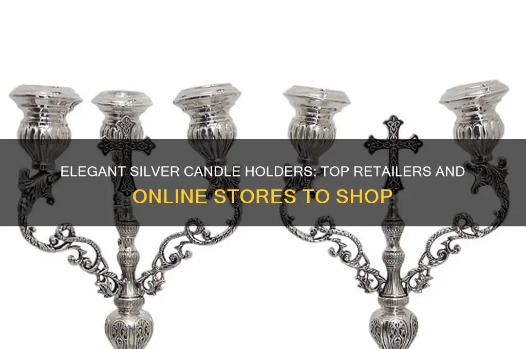 where can i buy silver candle holders
