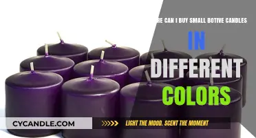 Where to Find Small Colored Botive Candles for Any Occasion