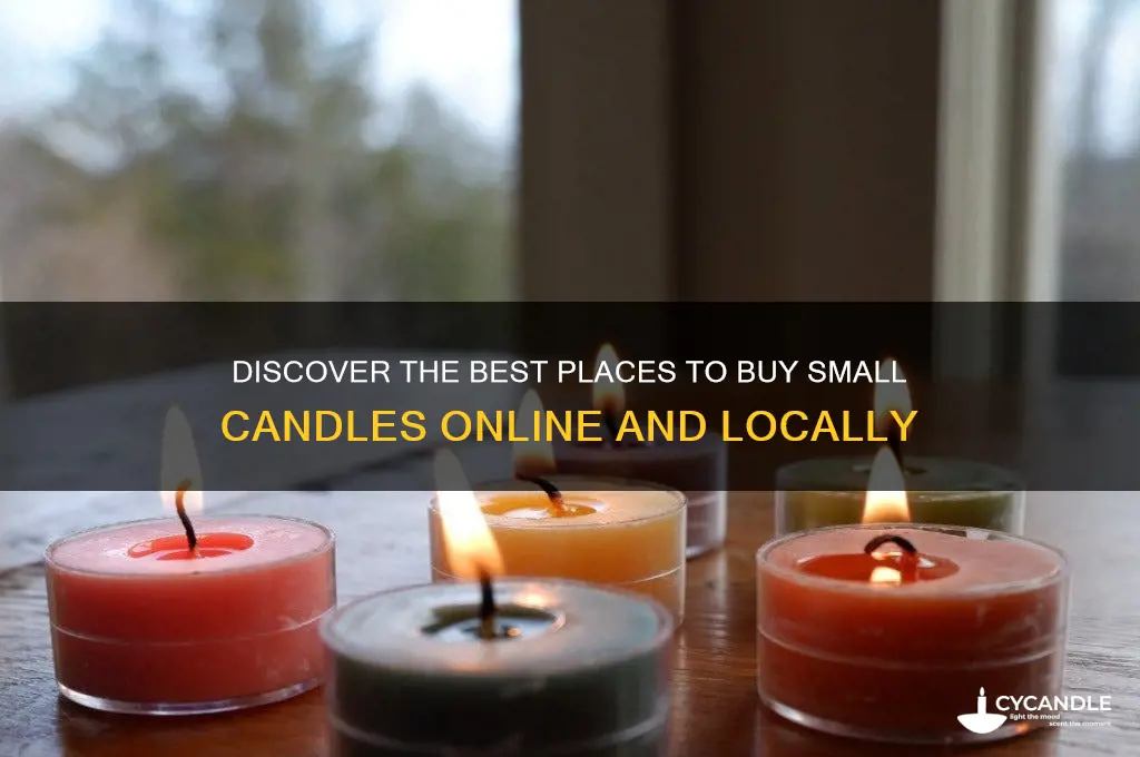where can i buy small candles
