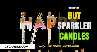 Where to Buy Sparkler Candles: Top Retailers and Online Stores