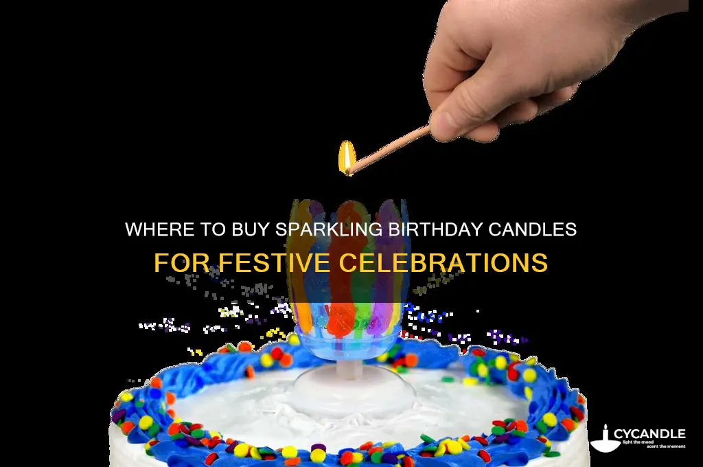 where can i buy sparkling birthday candles
