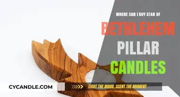 Where to Buy Star of Bethlehem Pillar Candles: A Guide