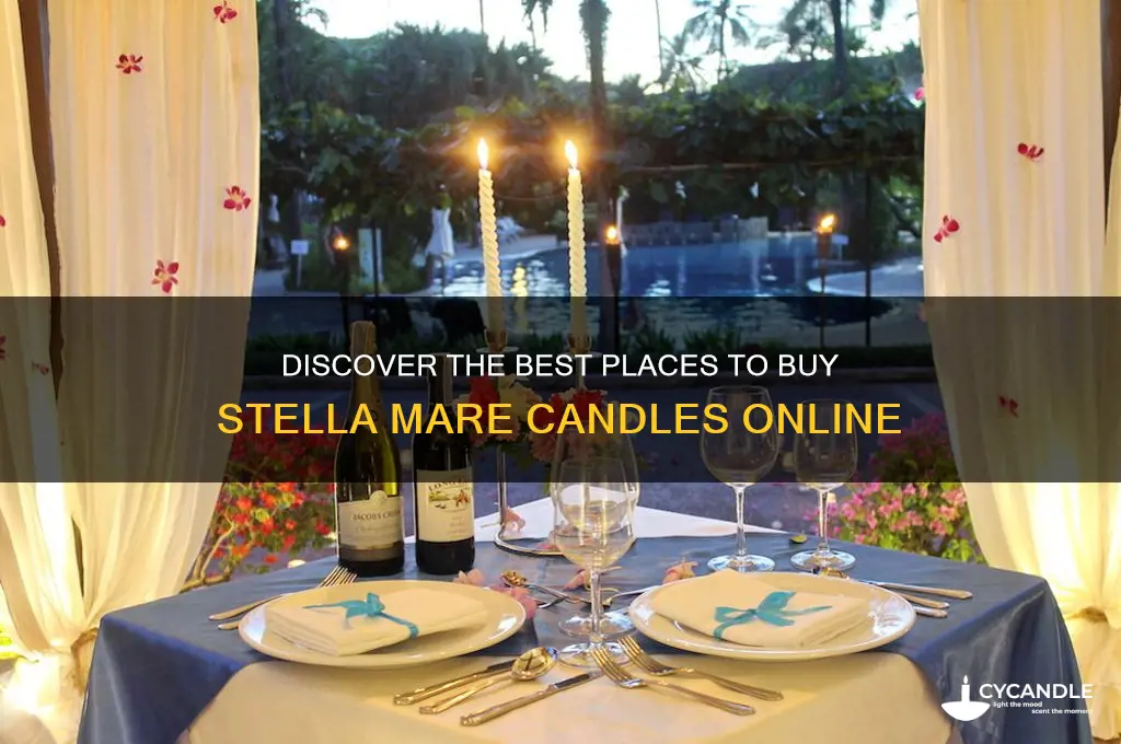 where can i buy stella mare candles