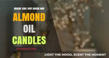 Discover the Best Places to Buy Sugar and Almond Oil Candles