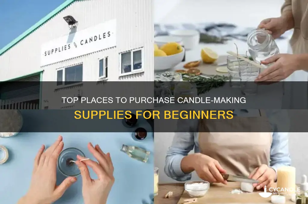 where can i buy supplies to make candles