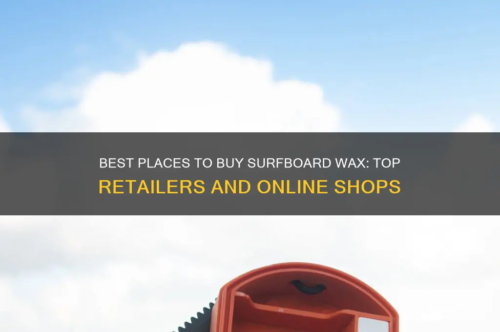 where can i buy surfboard wax