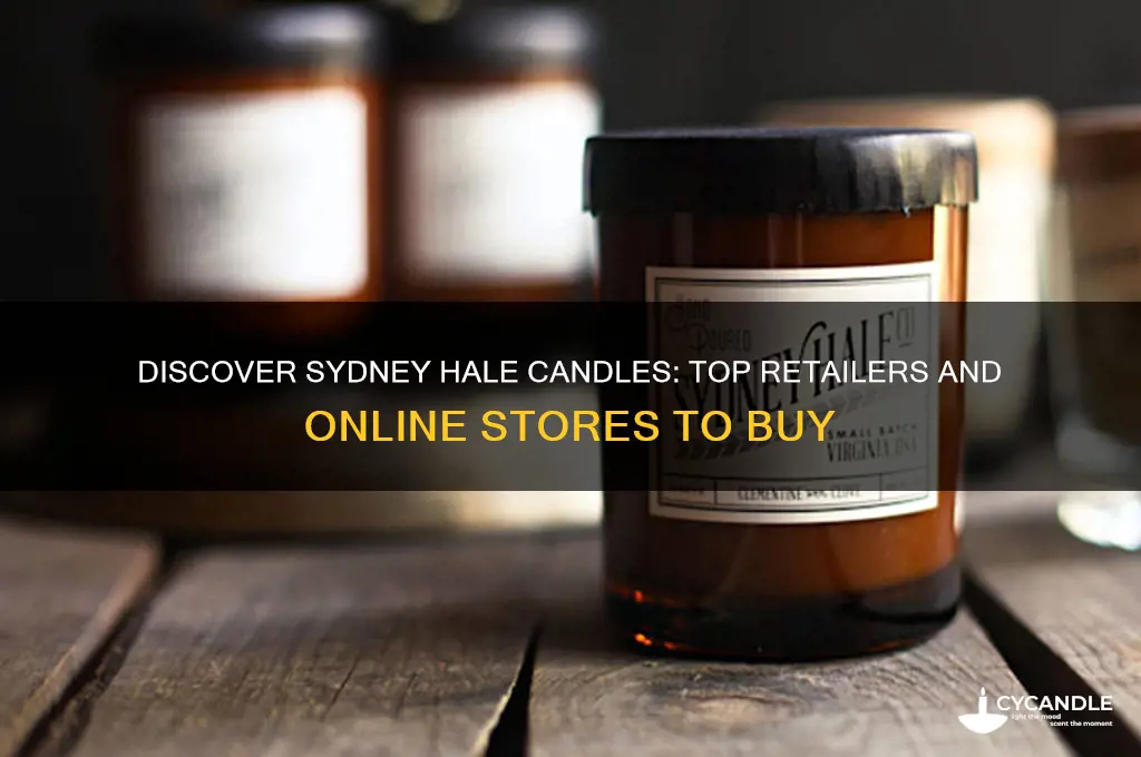 where can i buy sydney hale candles
