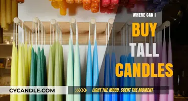 Where to Buy Tall Candles: Top Retailers and Online Stores