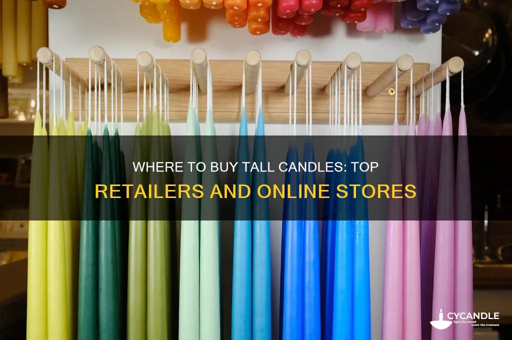 where can i buy tall candles