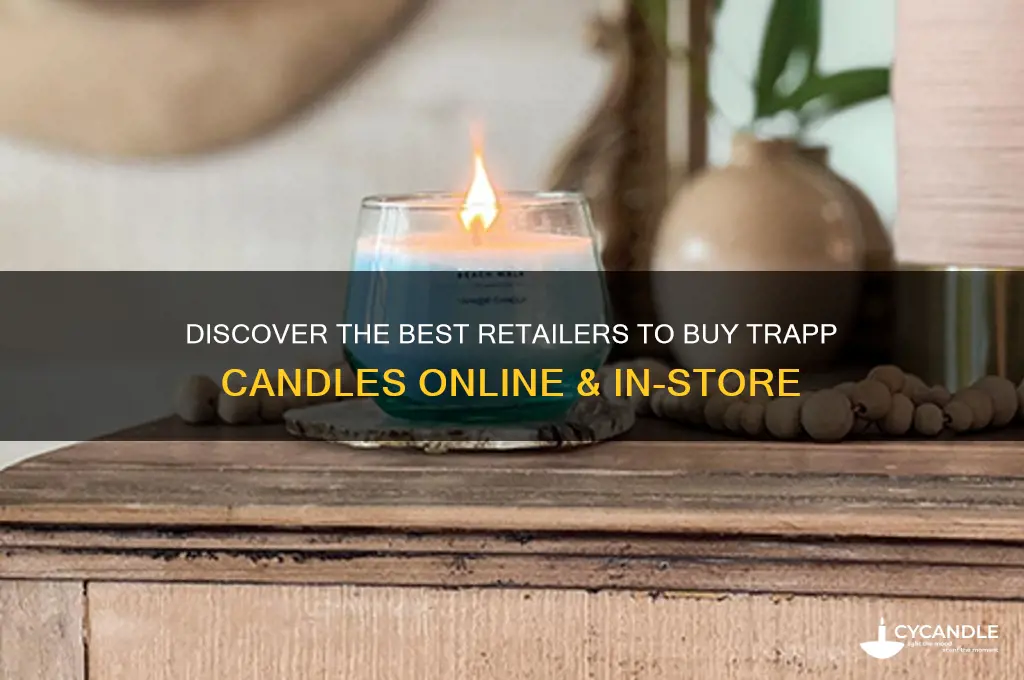 where can i buy trapp candles