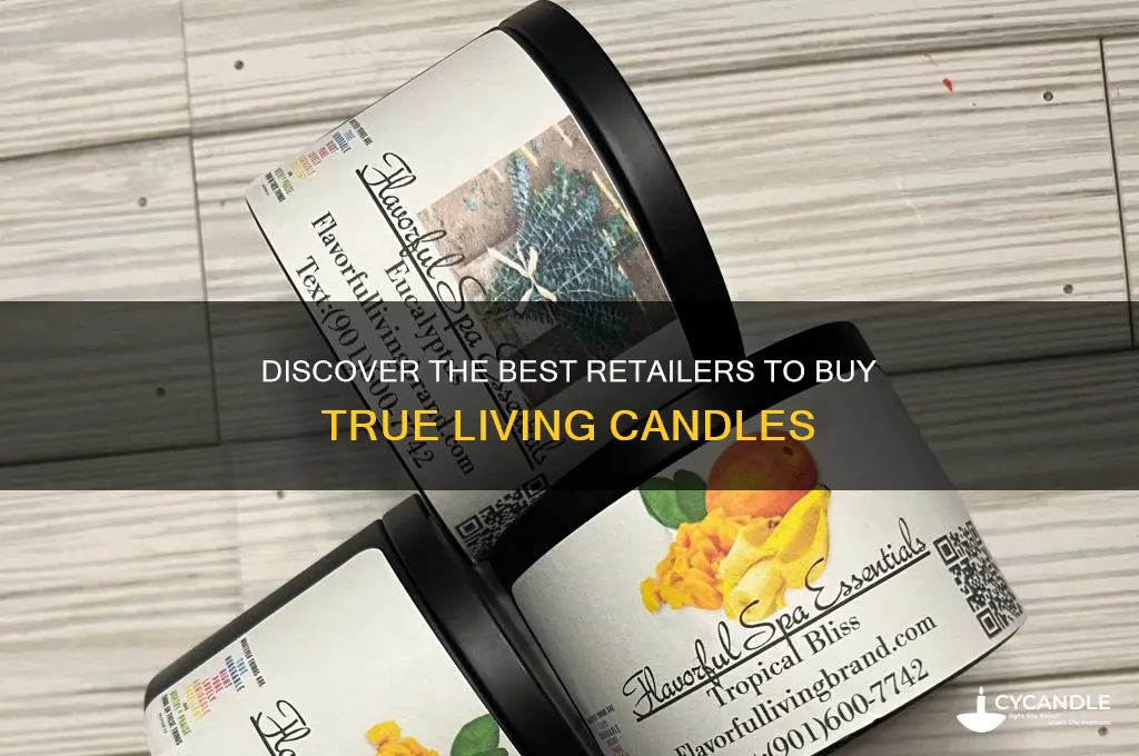 where can i buy true living candles