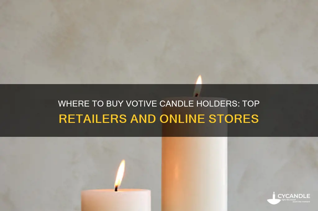 where can i buy votive candle holders