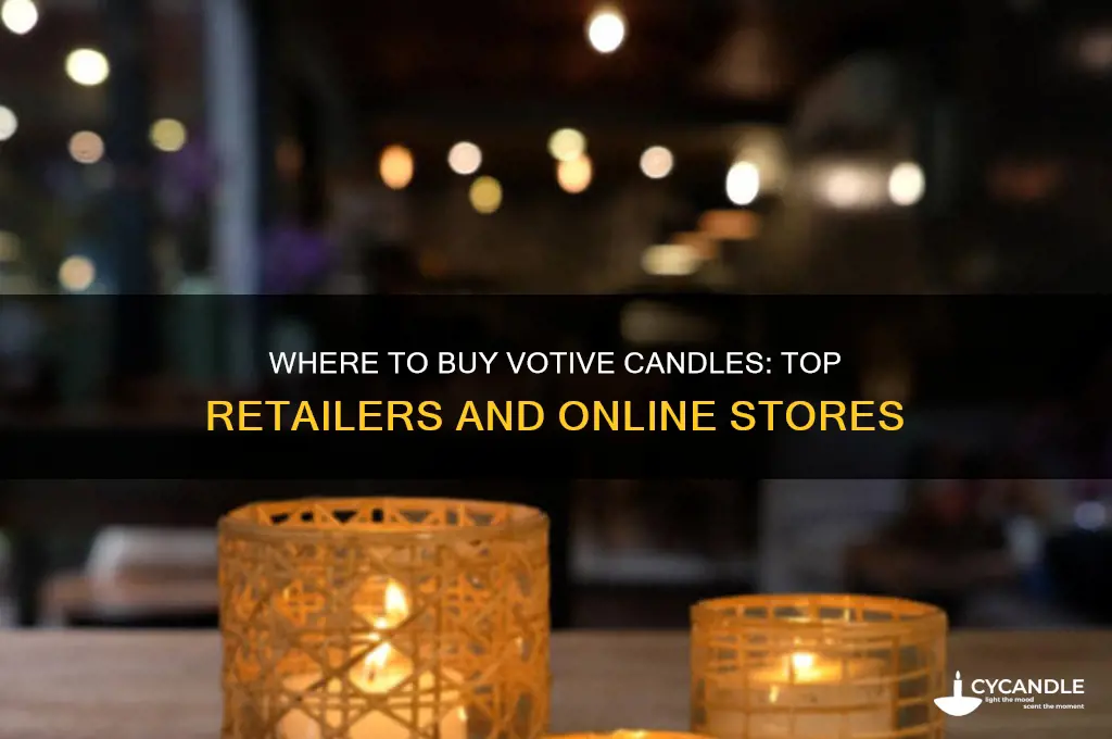 where can i buy votive candles