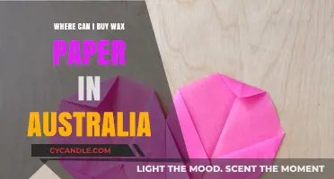 Where to Buy Wax Paper in Australia: Top Retailers and Tips