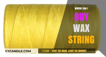 Where to Buy Wax String: Top Retailers and Online Sources
