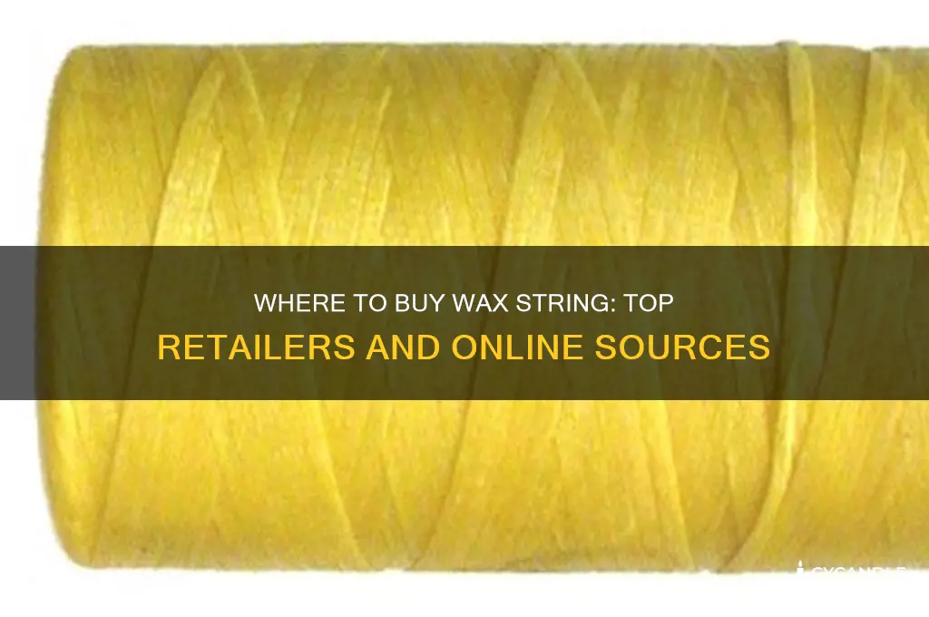 where can i buy wax string