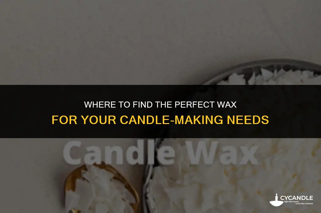 where can i buy wax to make candles