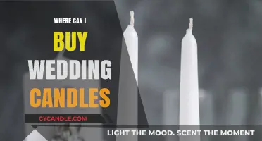 Where to Buy Wedding Candles: Top Retailers and Online Stores