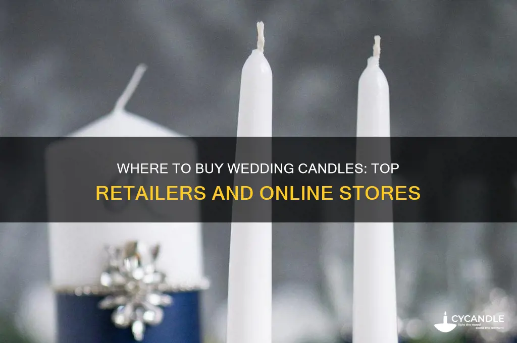 where can i buy wedding candles