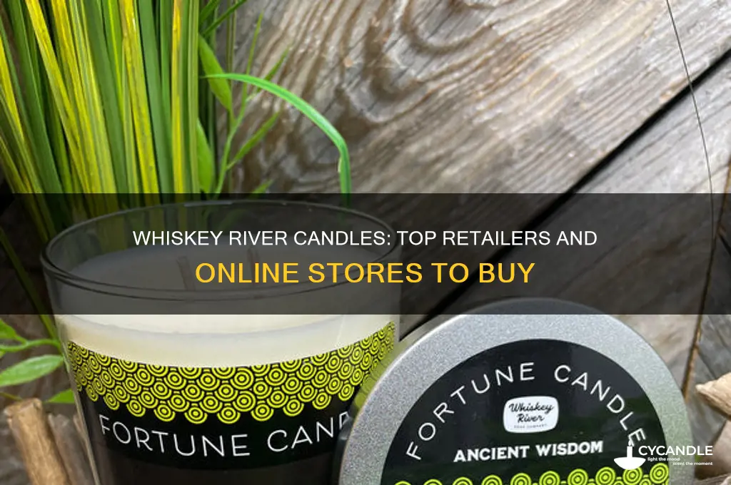 where can i buy whiskey river candles