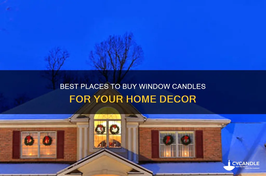 where can i buy window candles