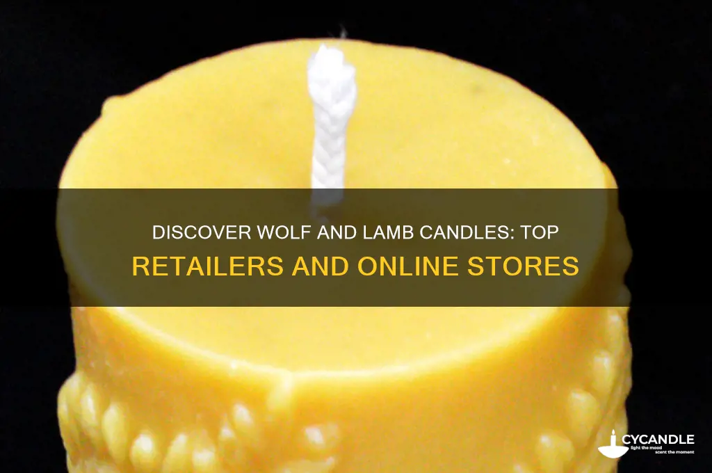 where can i buy wolf and lamb candles