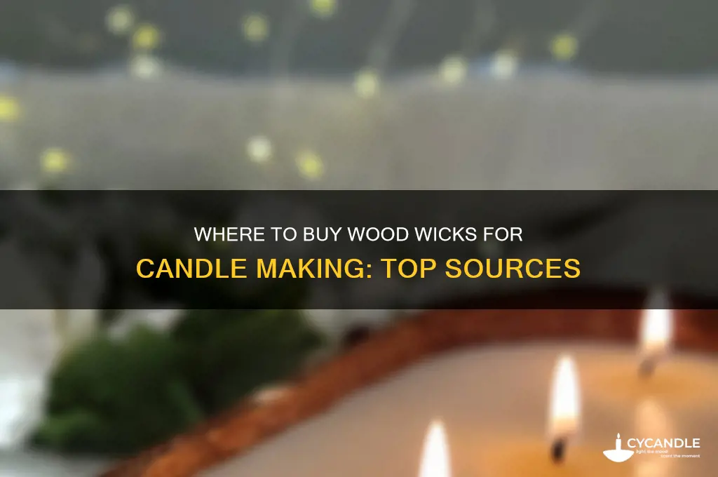 where can i buy wood wicks for candles
