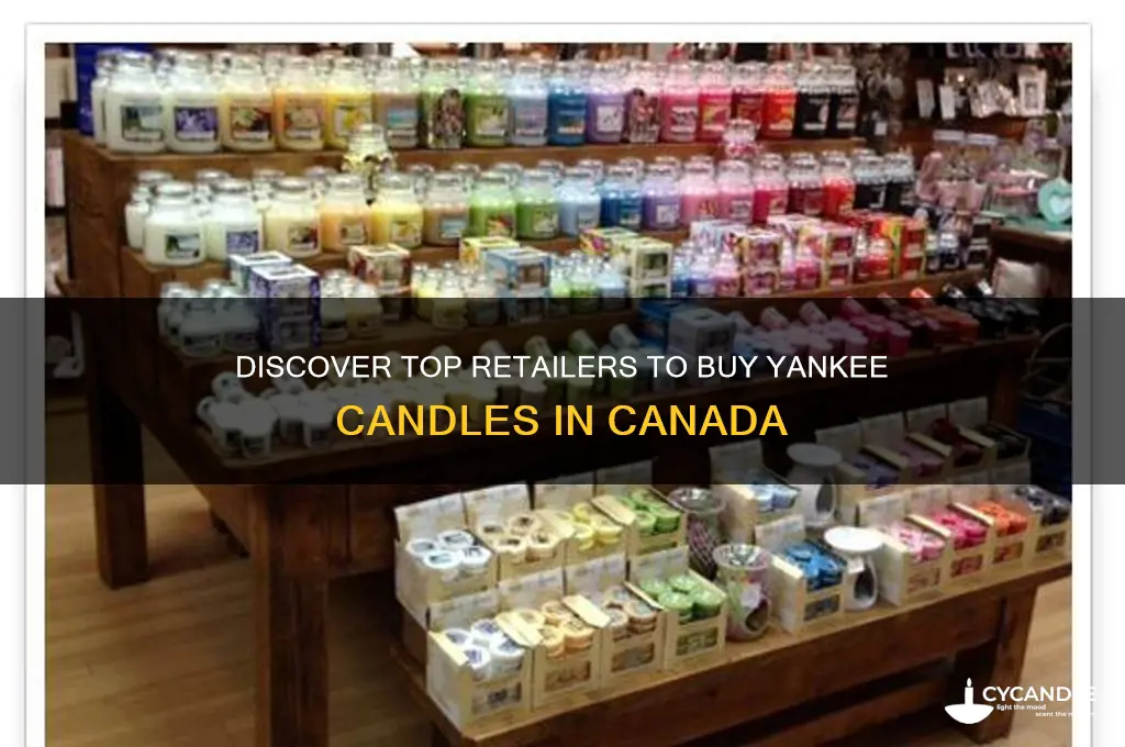where can i buy yankee candles in canada