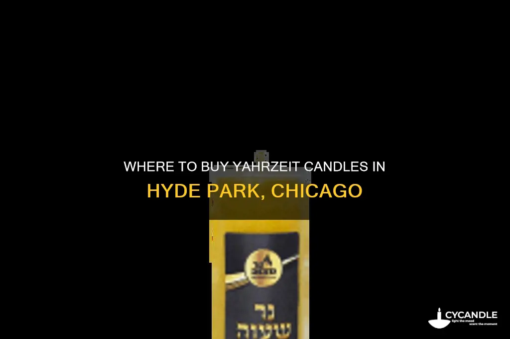 where can i buy yarhzeit candles in hyde park chicago